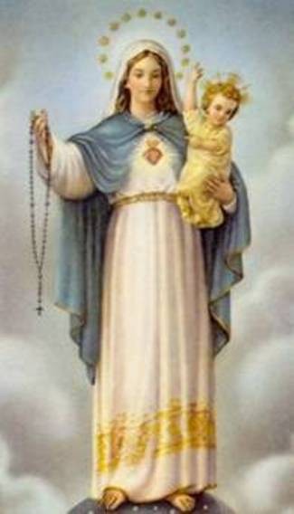 NOTRE Dame du Rosaire priez pour nous