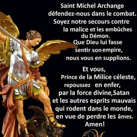 Prière à Saint Michel Archange